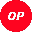 Криптовалюта OP-(optimism-ethereum) иконка