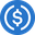 Криптовалюта USDC-(usd-coin) иконка